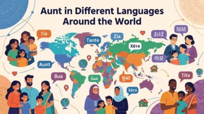 Aunt in Different Languages
