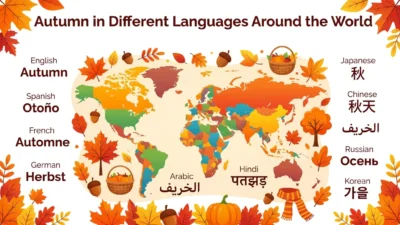 Autumn in Different Languages