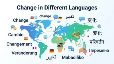 Change in Different Languages