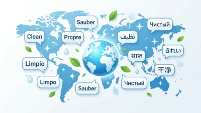 Clean in Different Languages