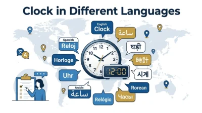 Clock in Different Languages