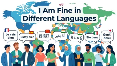 I Am Fine In Different Languages