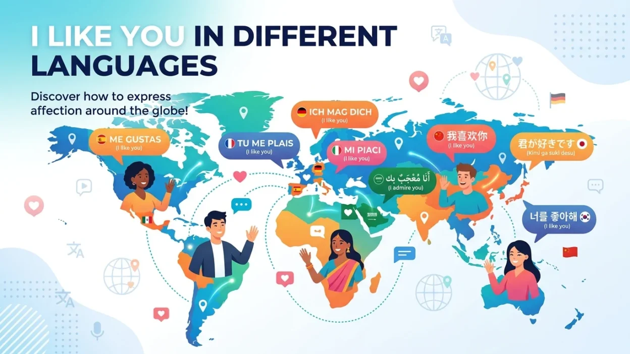 I Like You In Different Languages