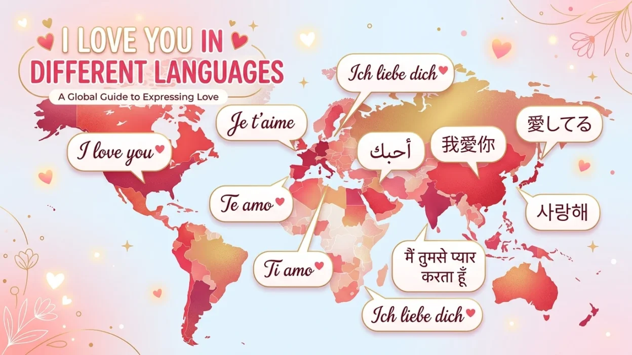 I Love You in Different Languages