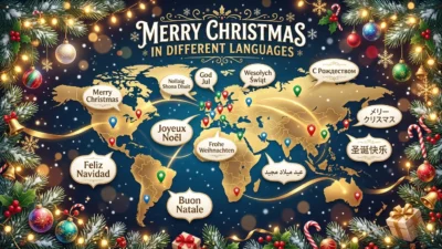 Merry Christmas In Different Languages