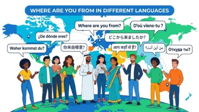 Where Are You From in Different Languages
