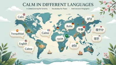 Calm in Different Languages
