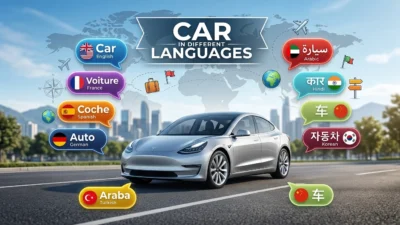 Car in different languages