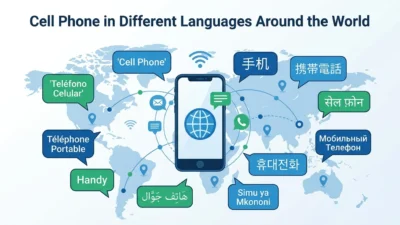 Cell Phone in Different Languages